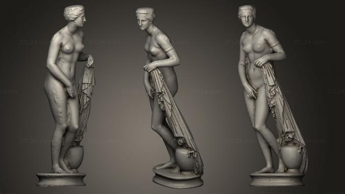 Статуи античные и исторические (Афродита Браски, STKA_0740) 3D модель для ЧПУ станка